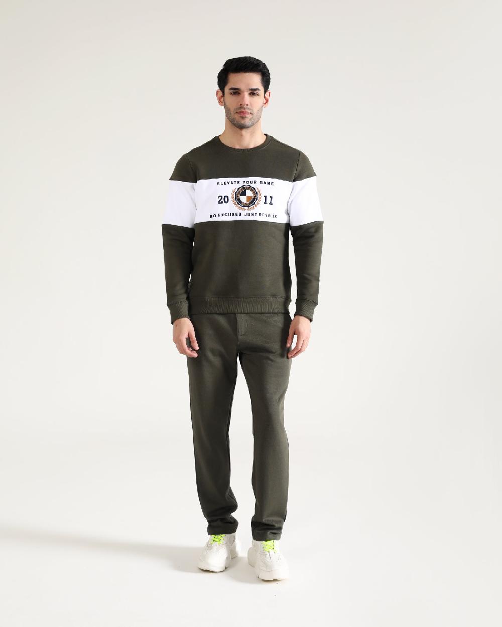 Engine Sweat Shirt MT4226-00S-OLV