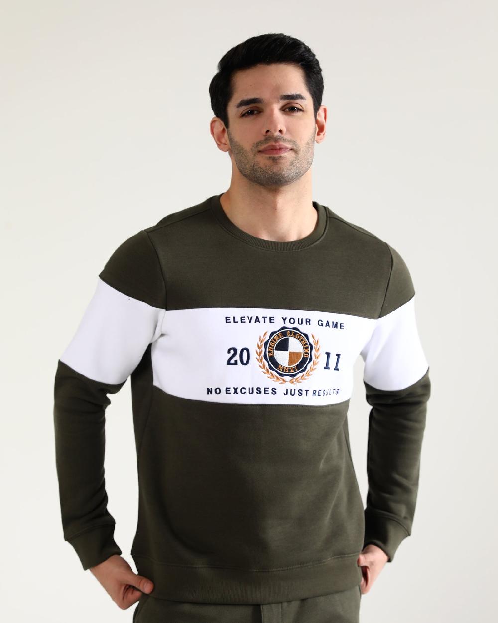 engine Sweat Shirt MT4226-00S-OLV