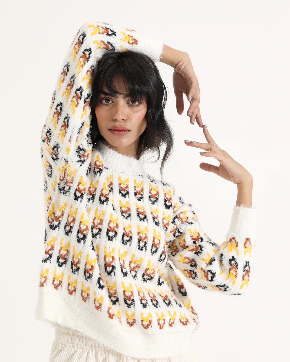 Engine Sweater LX4003-00M-WHT