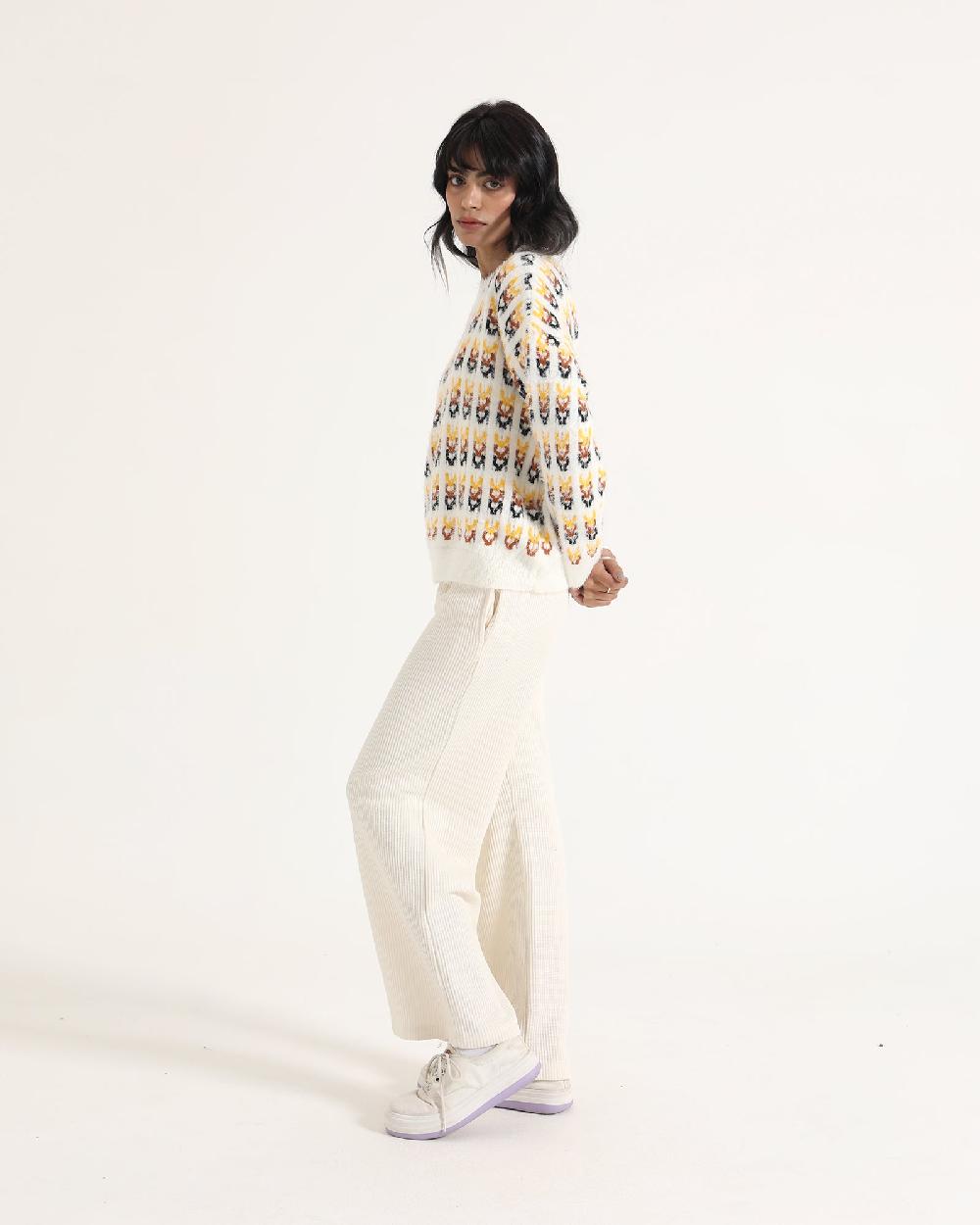 Engine Sweater LX4003-00M-WHT