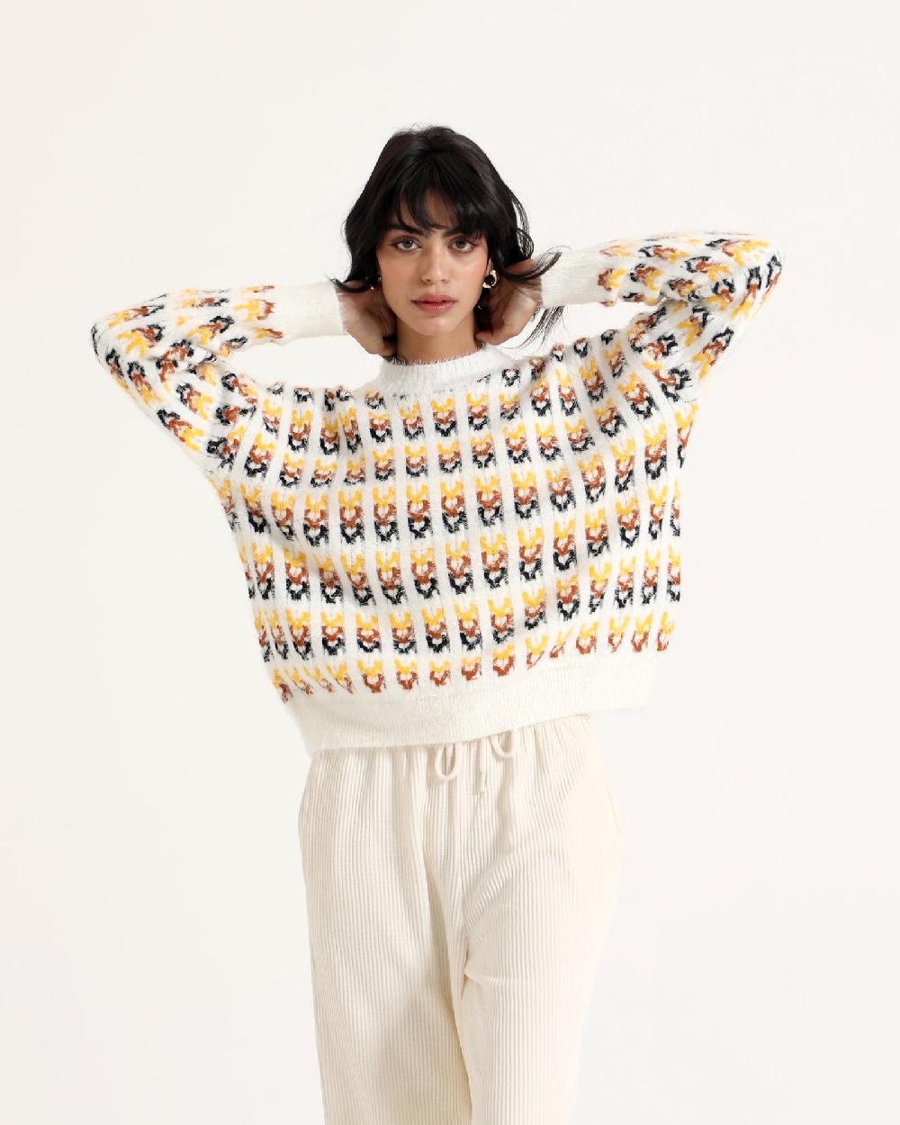 engine Sweater LX4003-00M-WHT