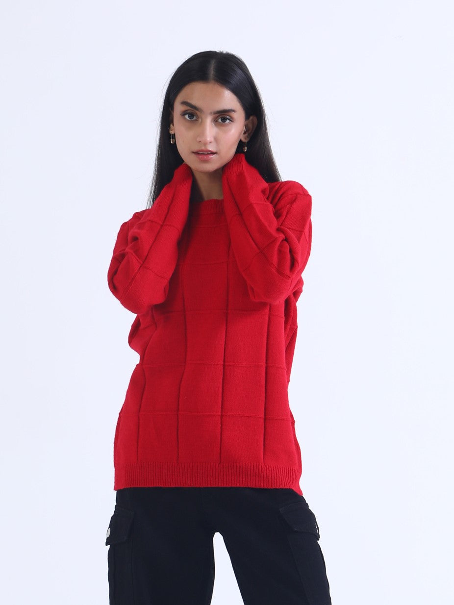 Engine Sweater LX4013-00M-RED
