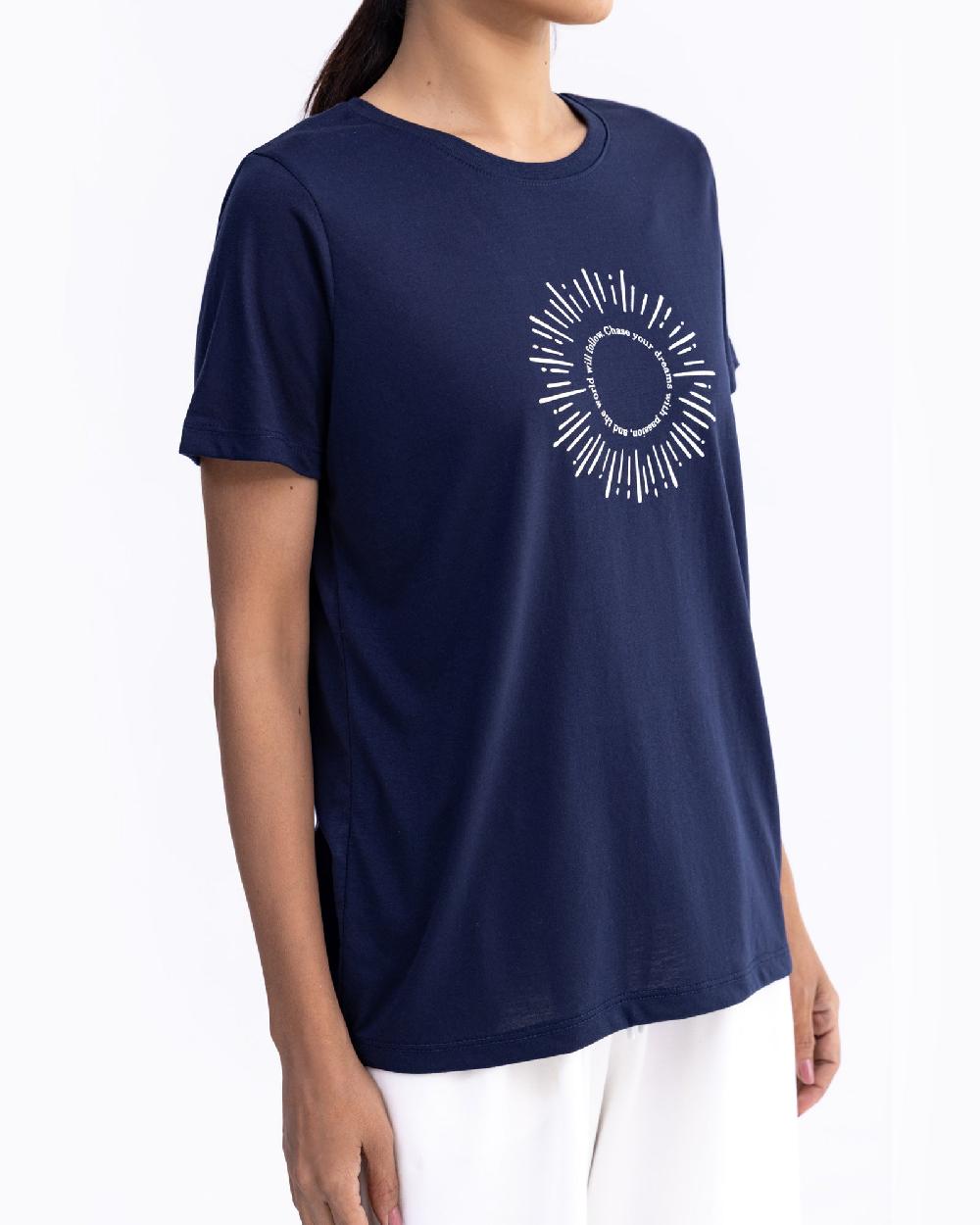 Engine T Shirt FLT280-00S-NVY