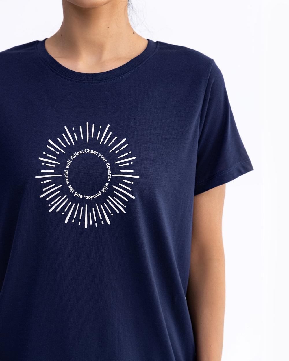 Engine T Shirt FLT280-00S-NVY