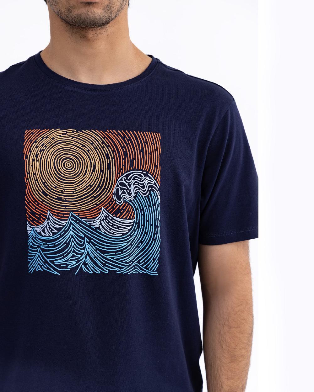 Engine T Shirt FT5019-00L-NVY