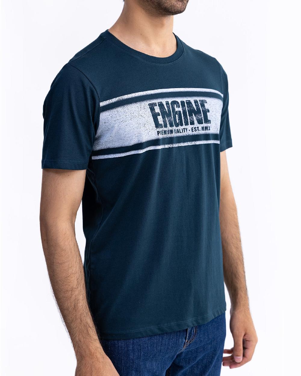 Engine T Shirt MT5016-00L-NVY