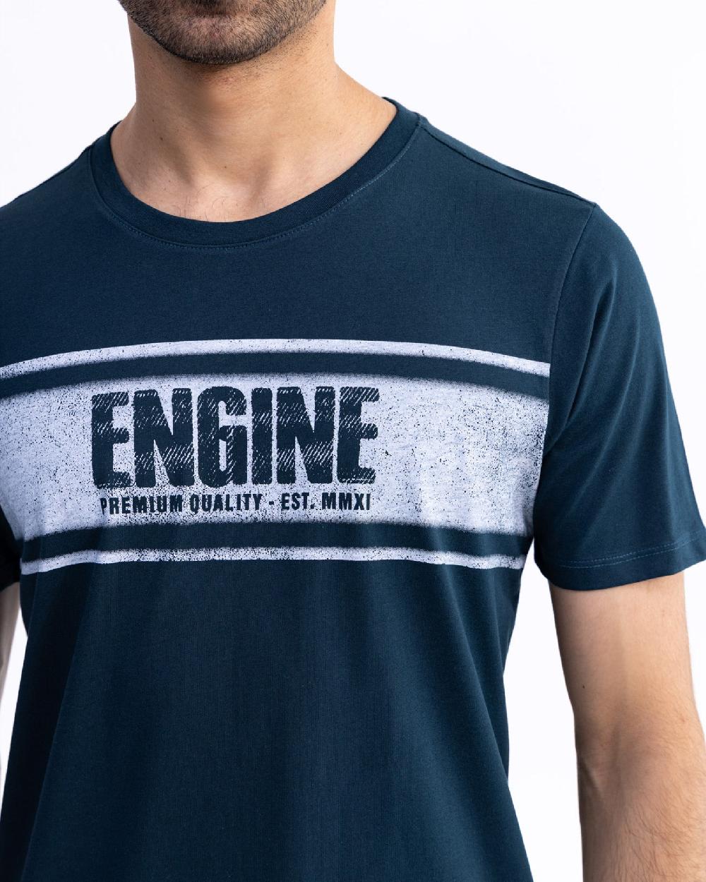 Engine T Shirt MT5016-00L-NVY