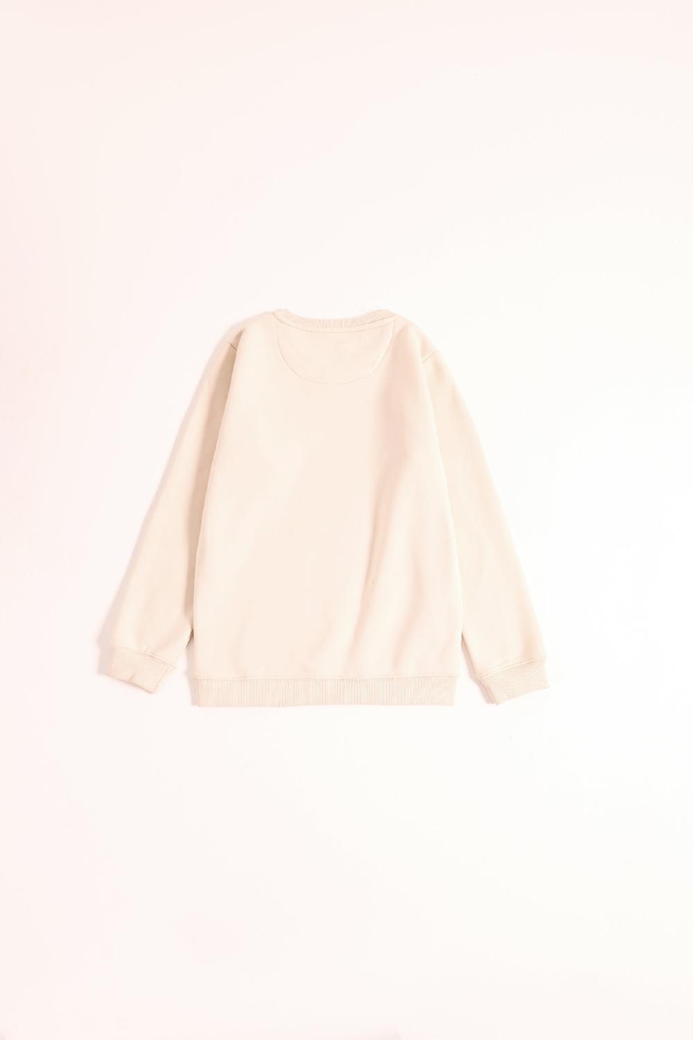 Engine Typography Sweat Shirt KT4108-K02-OWT