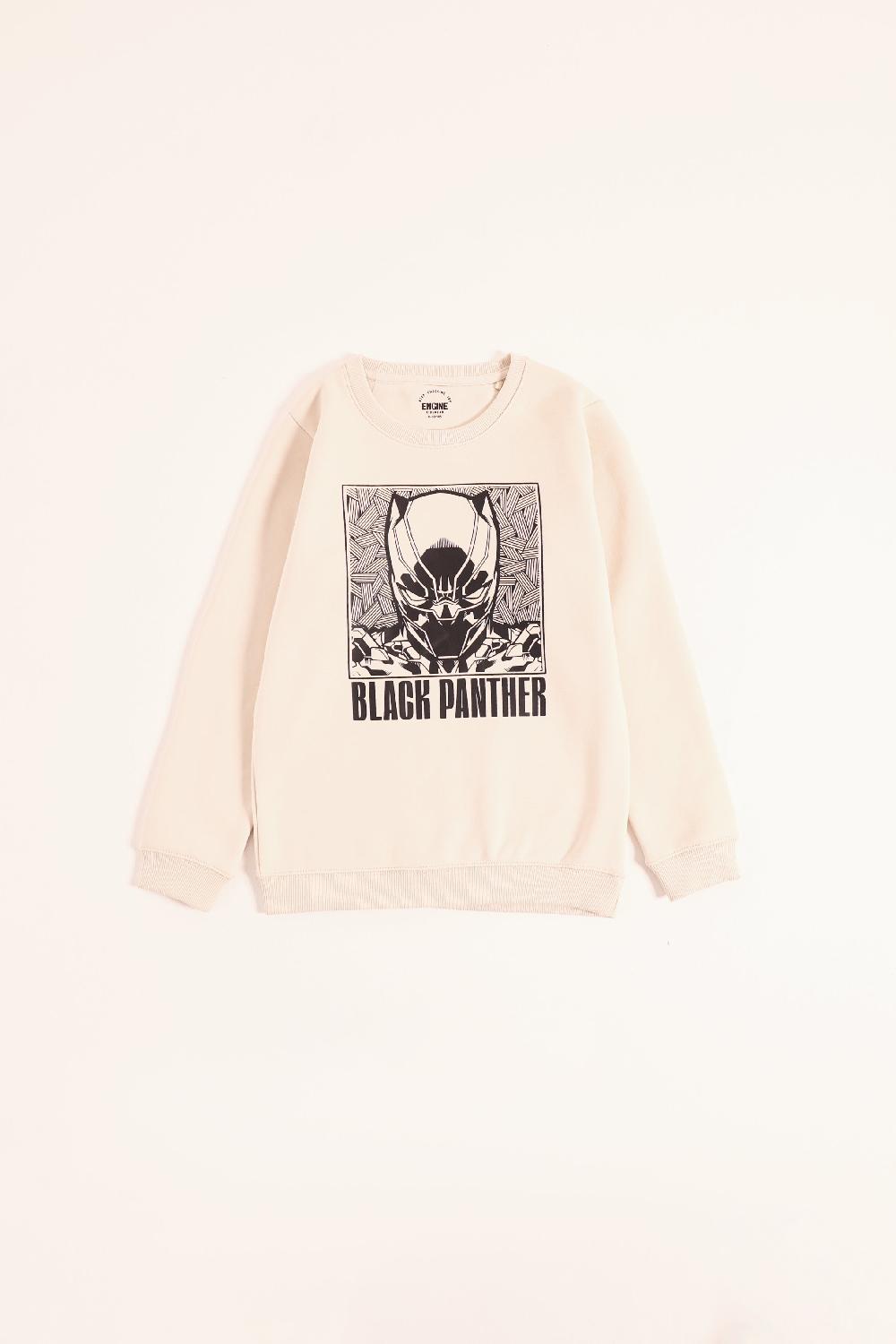 engine Typography Sweat Shirt KT4108-K02-OWT