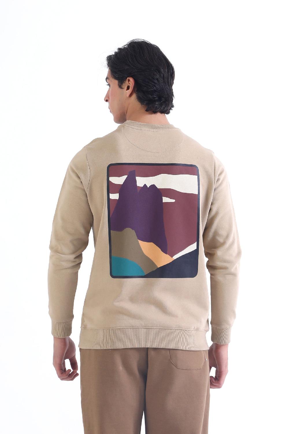 Engine Typography SweatShirt MT4213-00S-BGE