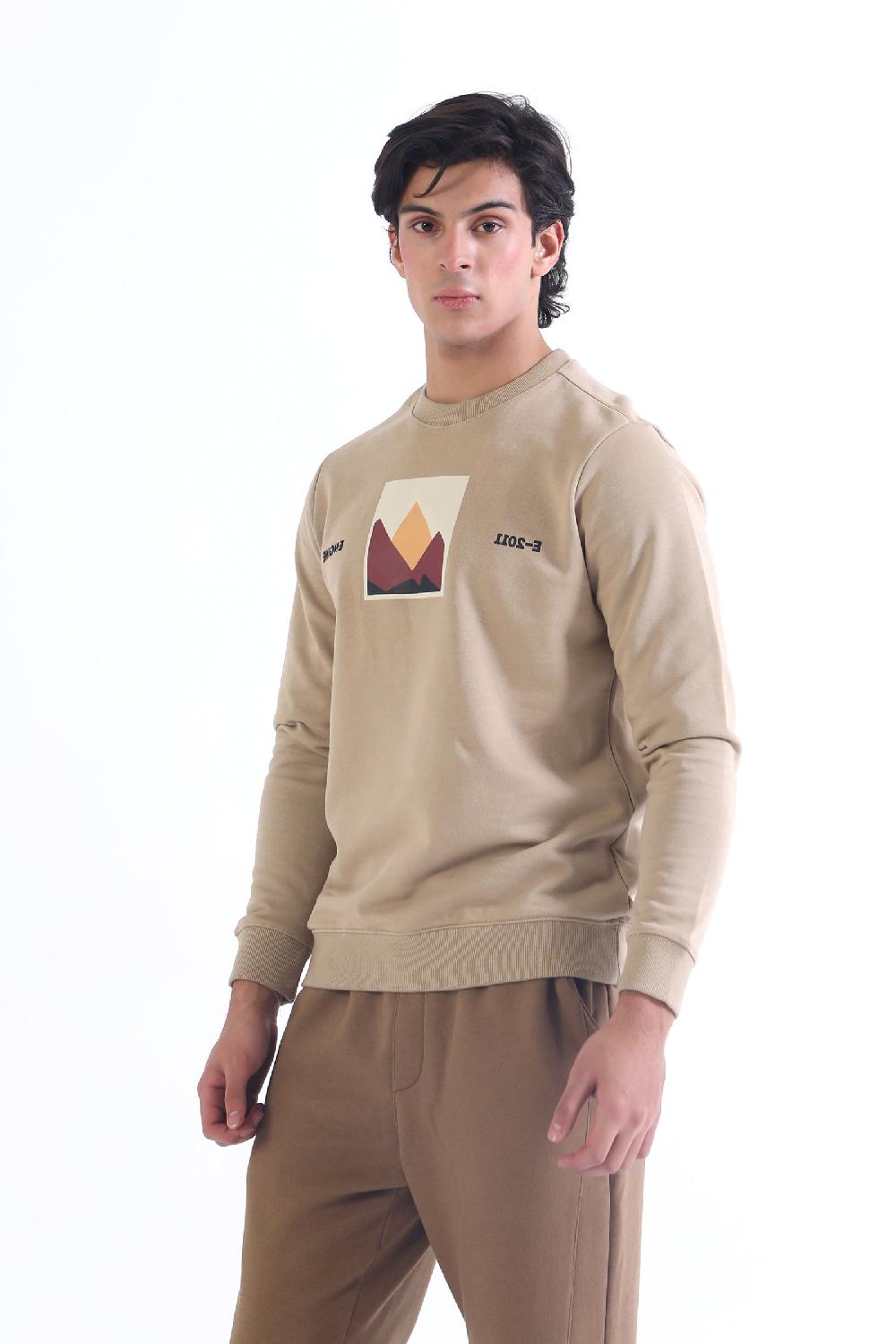 Engine Typography SweatShirt MT4213-00S-BGE