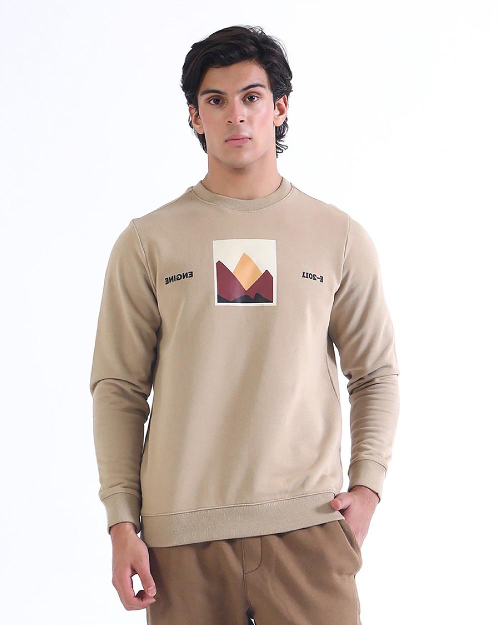 engine Typography SweatShirt MT4213-00S-BGE