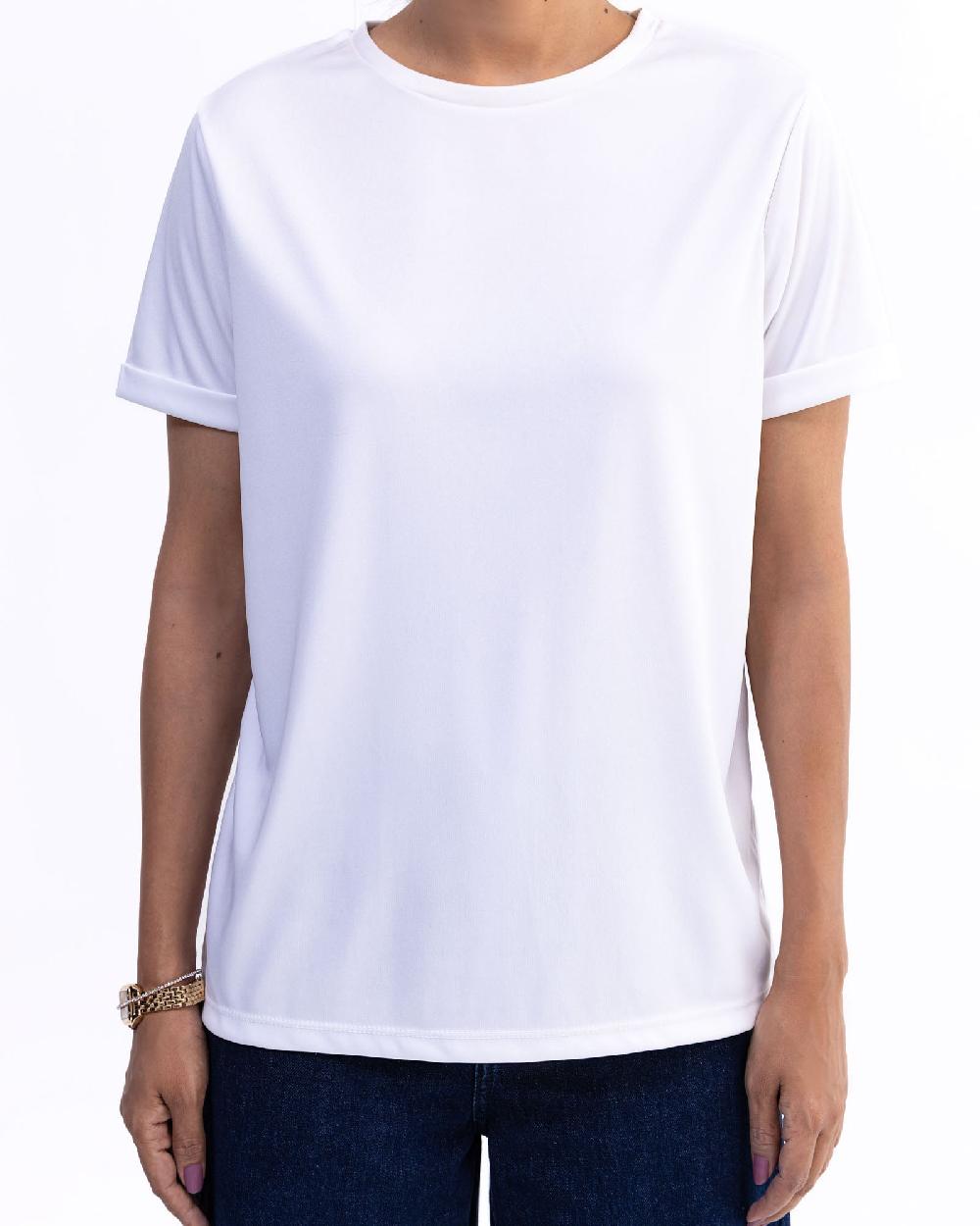 engine Women Active Wear Tee LT4062-00L-WHT