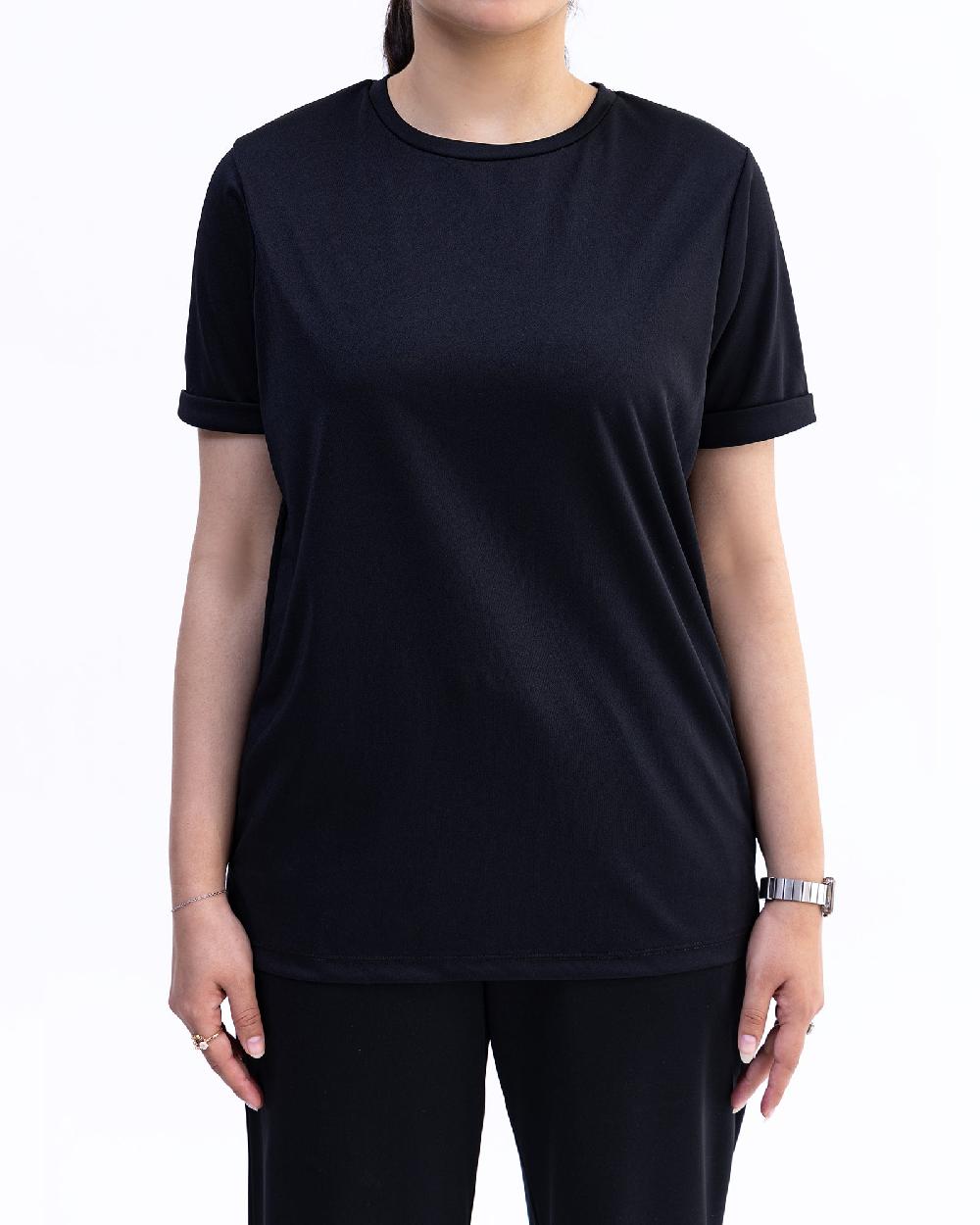 engine Women Active Wear Tee LT4062-00M-BLK