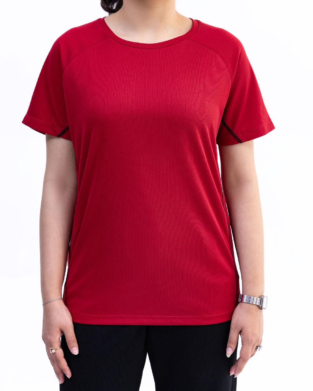 engine Women Active Wear Tee LT4078-00L-RED