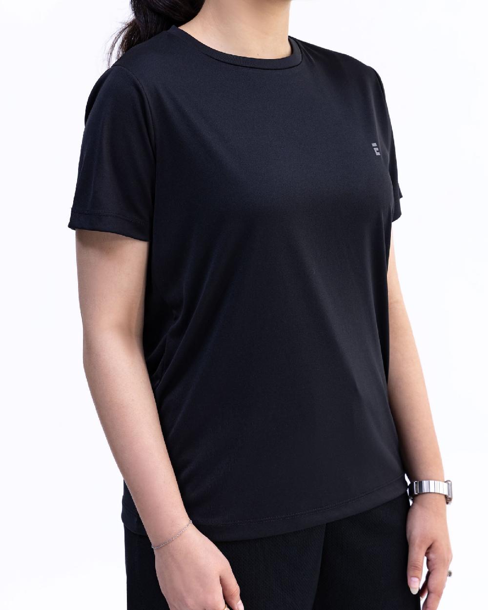 Engine Women Active Wear Tee LT5002-00S-BLK