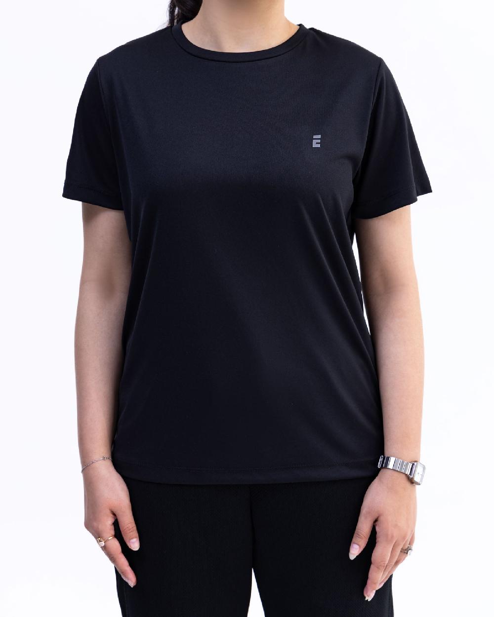 engine Women Active Wear Tee LT5002-00S-BLK