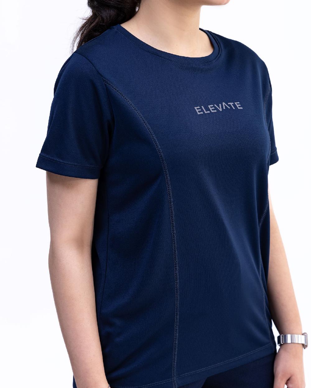 Engine Women Active Wear Tee LT5014-00L-NVY