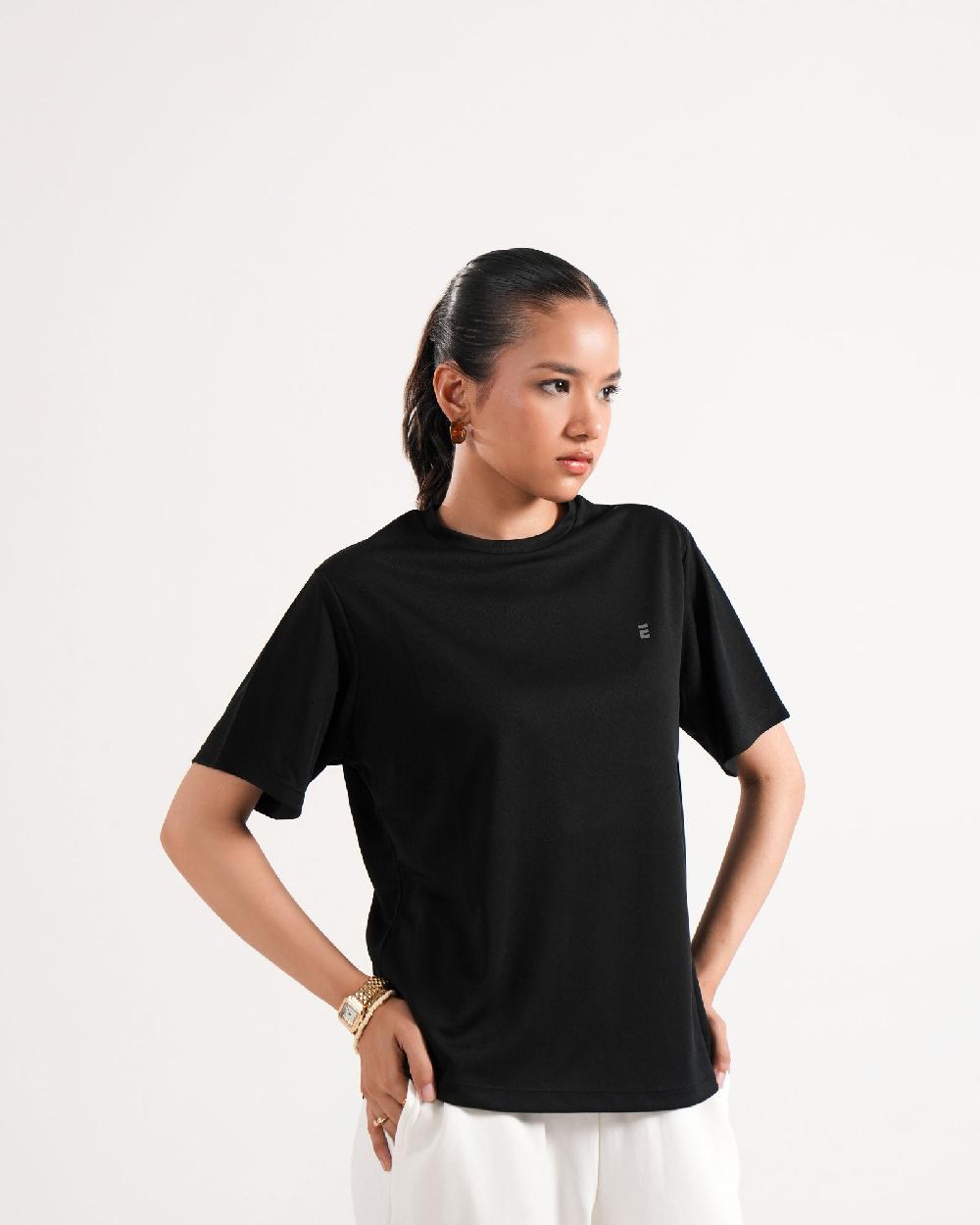 Engine Women Active Wear Tee LT5056-00L-BLK