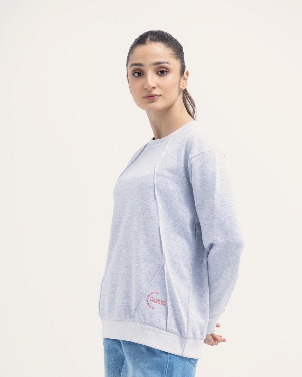 Engine Women Basic Sweat Shirt LT3080-00S-GRY