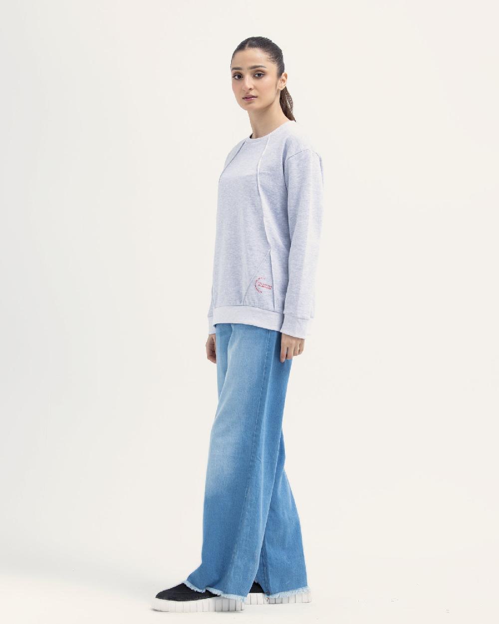 Engine Women Basic Sweat Shirt LT3080-00S-GRY