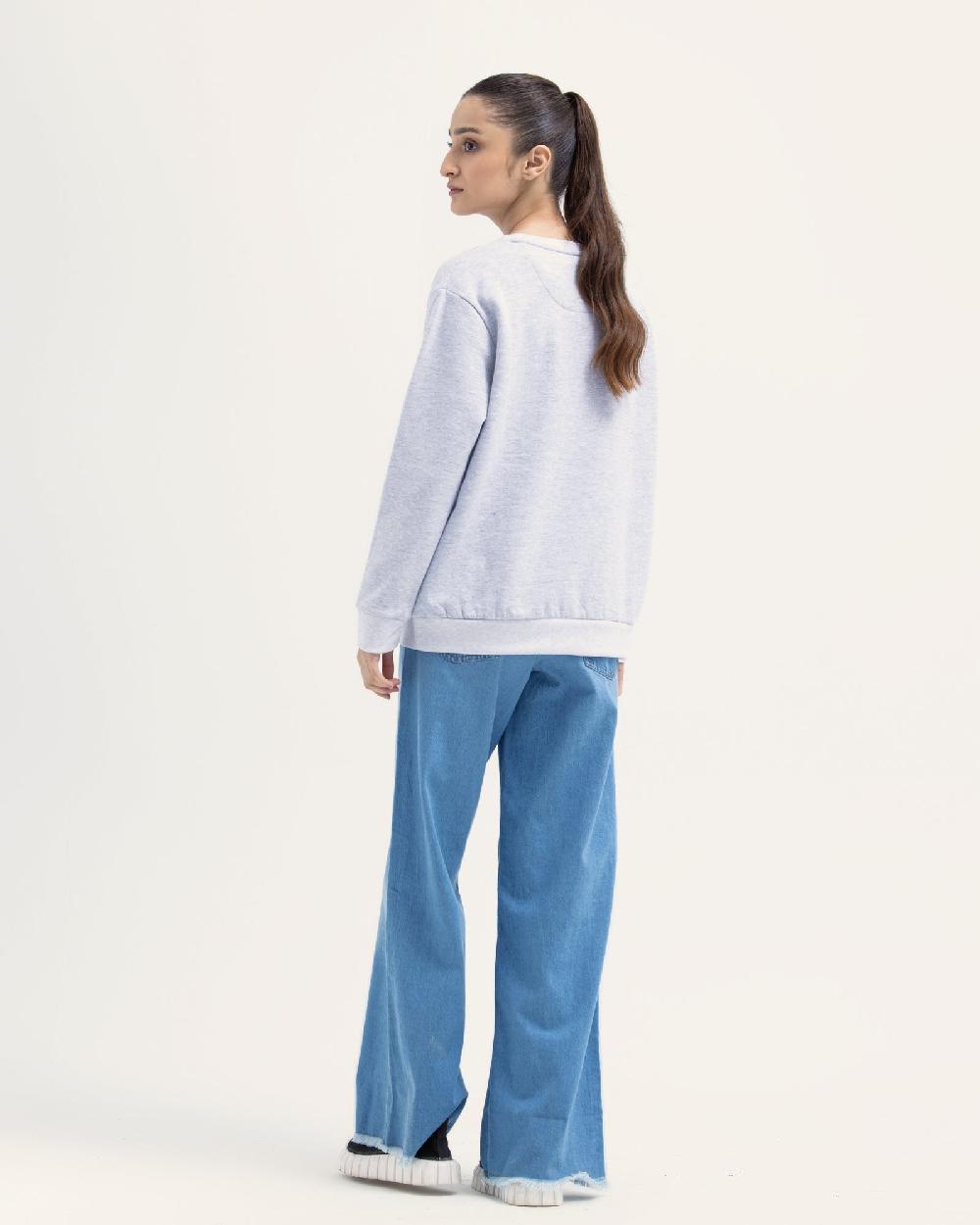 Engine Women Basic Sweat Shirt LT3080-00S-GRY