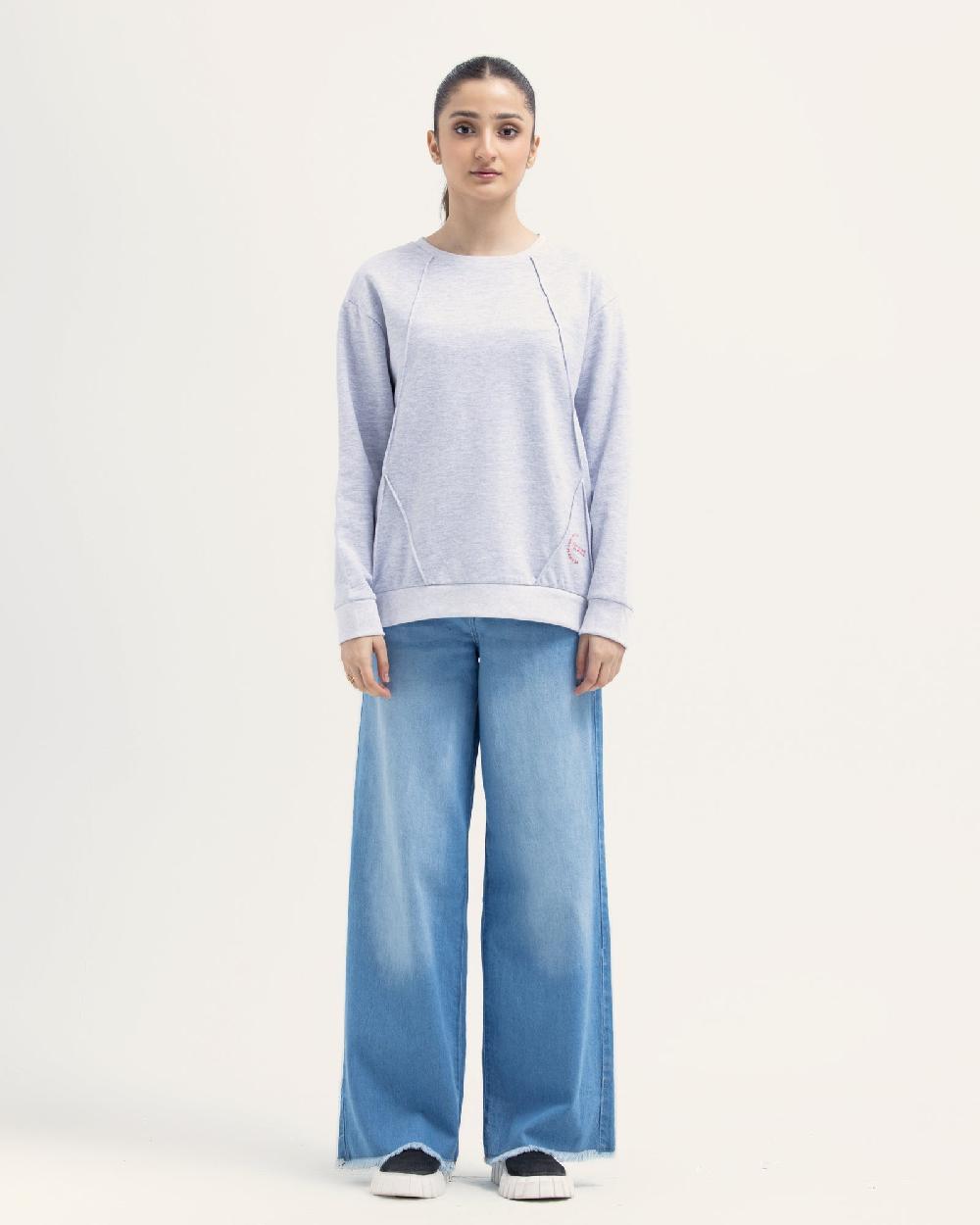 engine Women Basic Sweat Shirt LT3080-00S-GRY