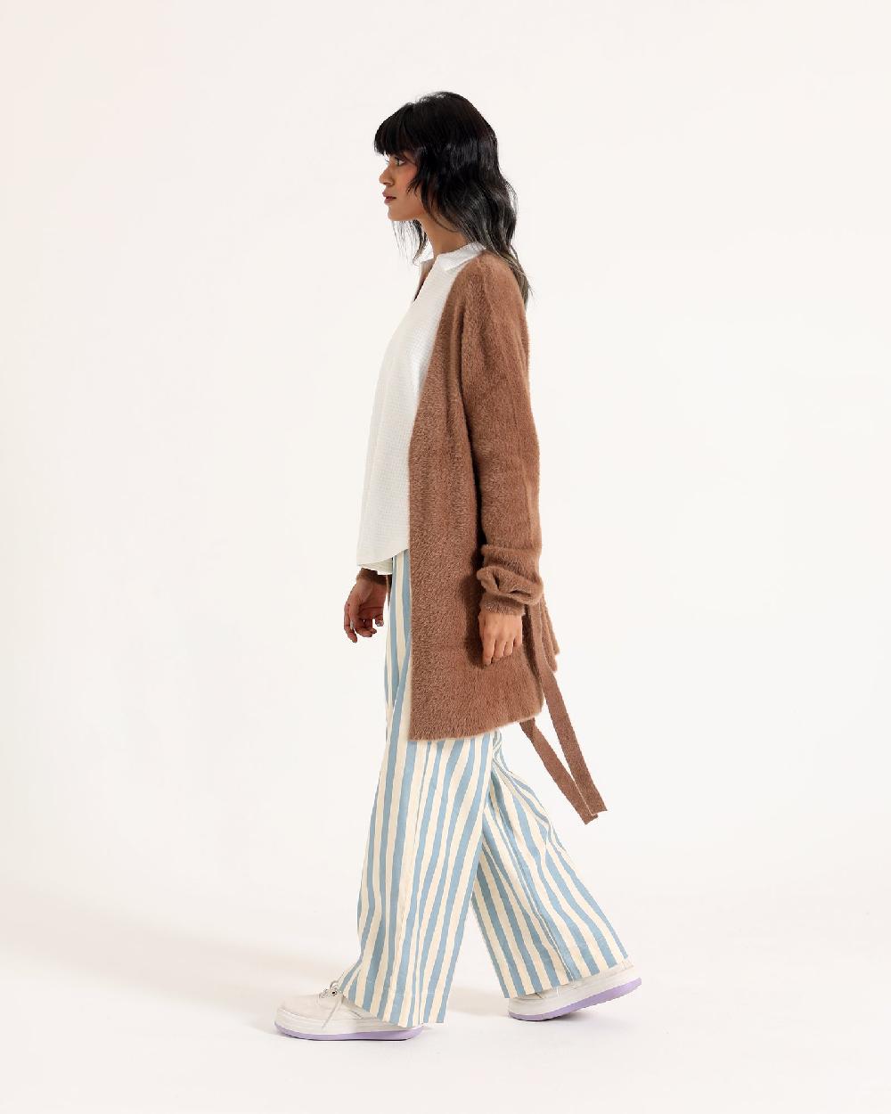 Engine Women Cardigan Sweater LX4007-00S-MUD