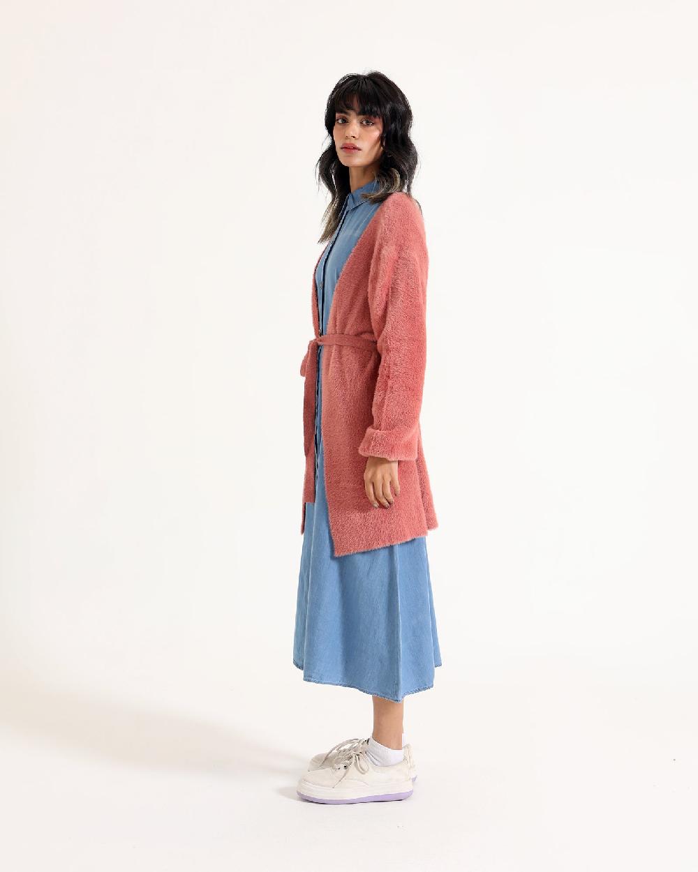 Engine Women Cardigan Sweater LX4007-00S-PNK