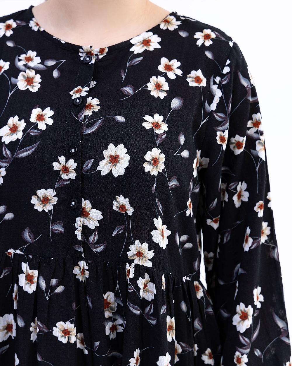 Engine Women Dress FLO157-00S-BLK