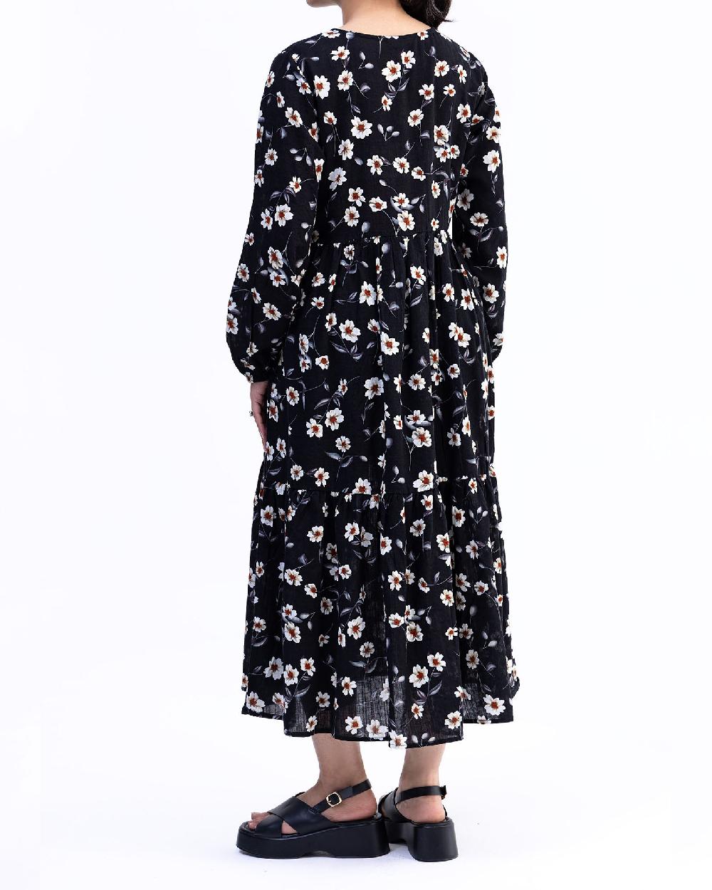 Engine Women Dress FLO157-00S-BLK