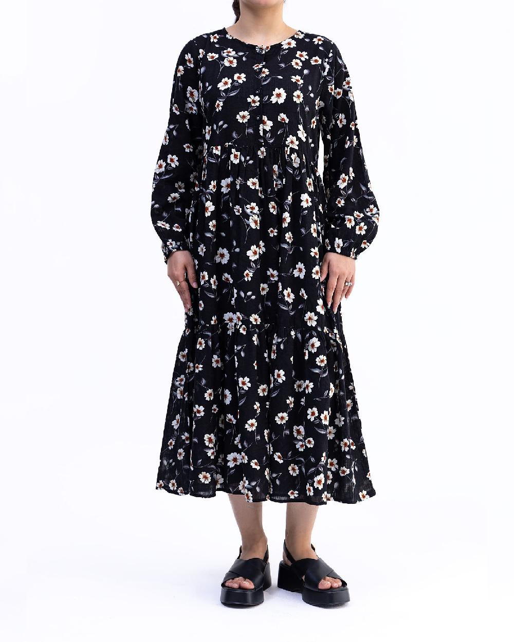 engine Women Dress FLO157-00S-BLK