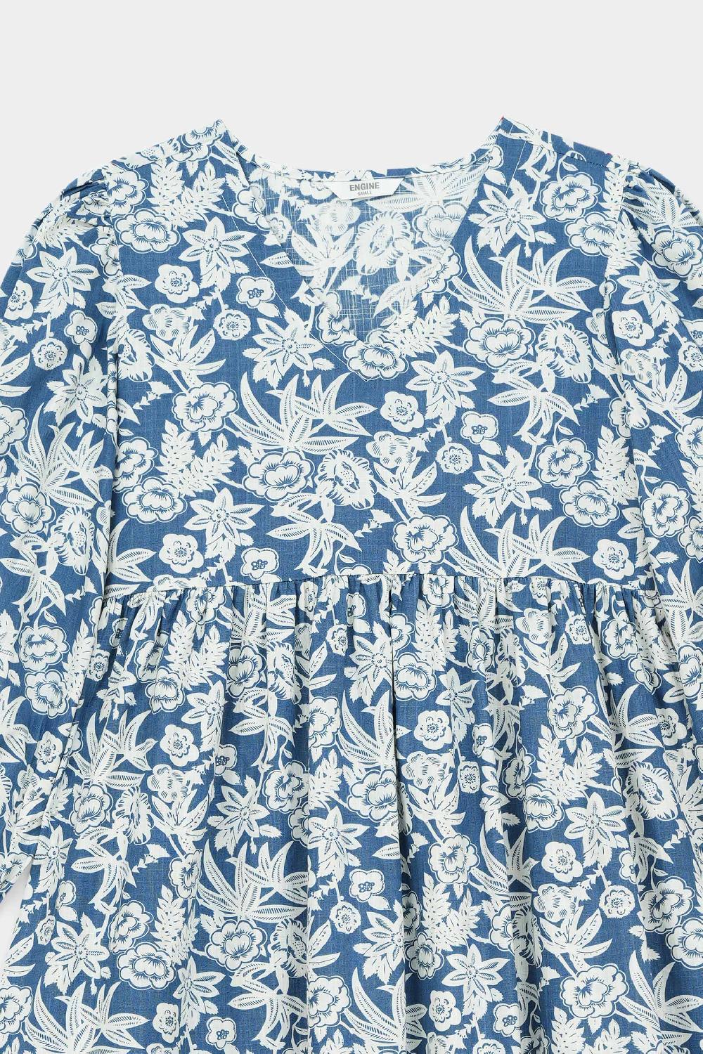 Engine Women Dress FLO180-00L-BLU