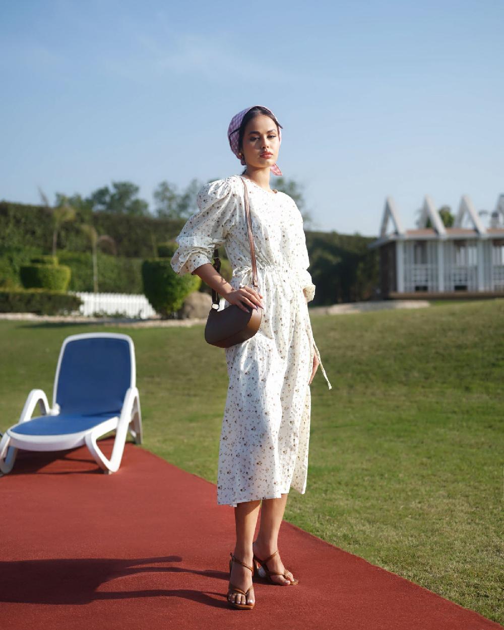 Engine Women Dress LO5019-00L-OWT