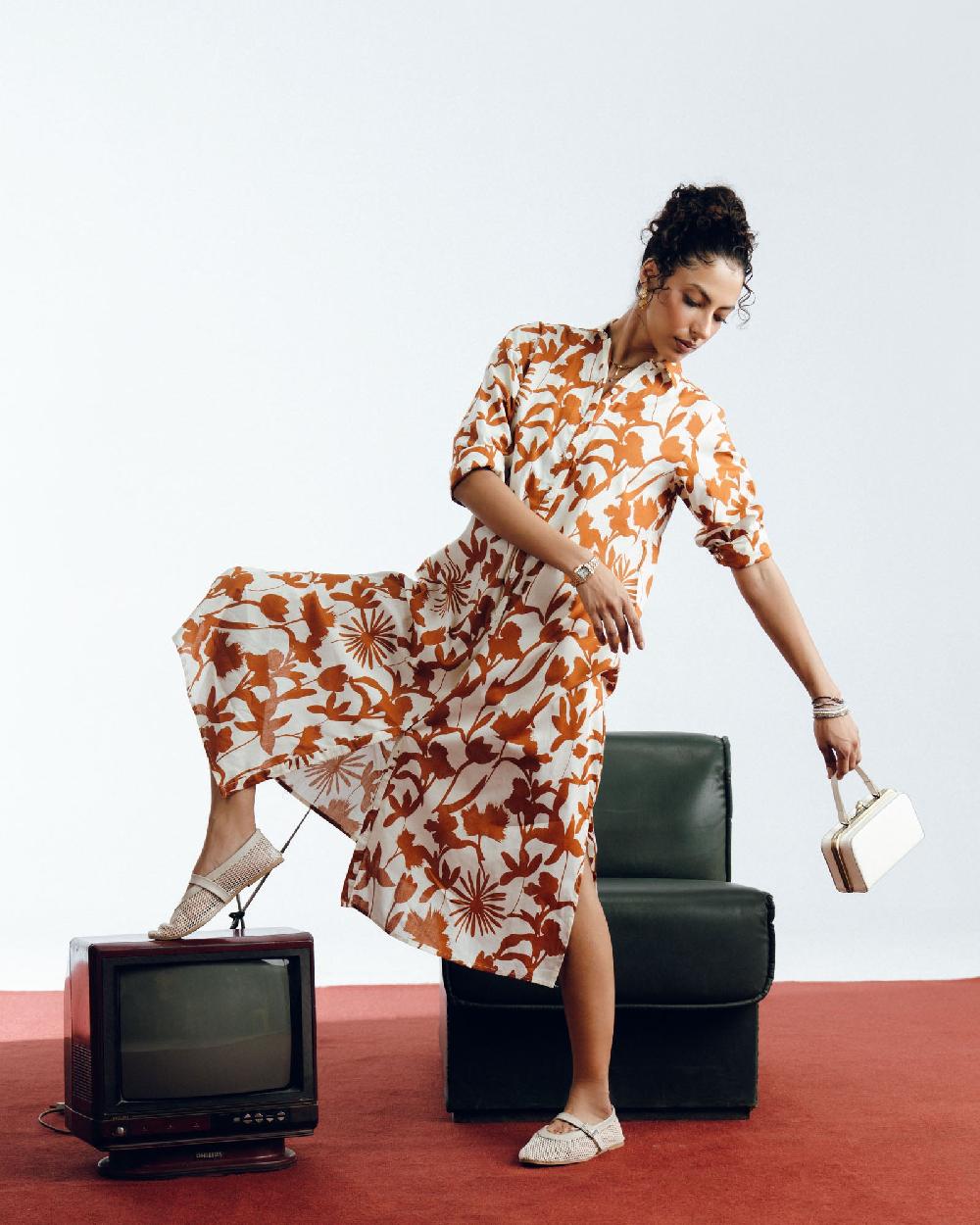 engine Women Dress LO5055-00L-OWT