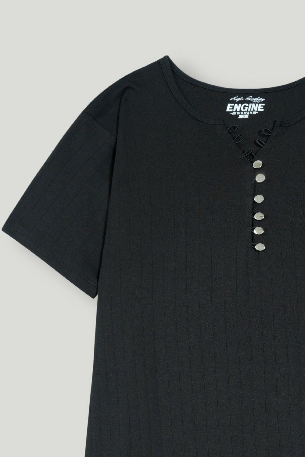 Engine Women Dress LT5042-00L-BLK