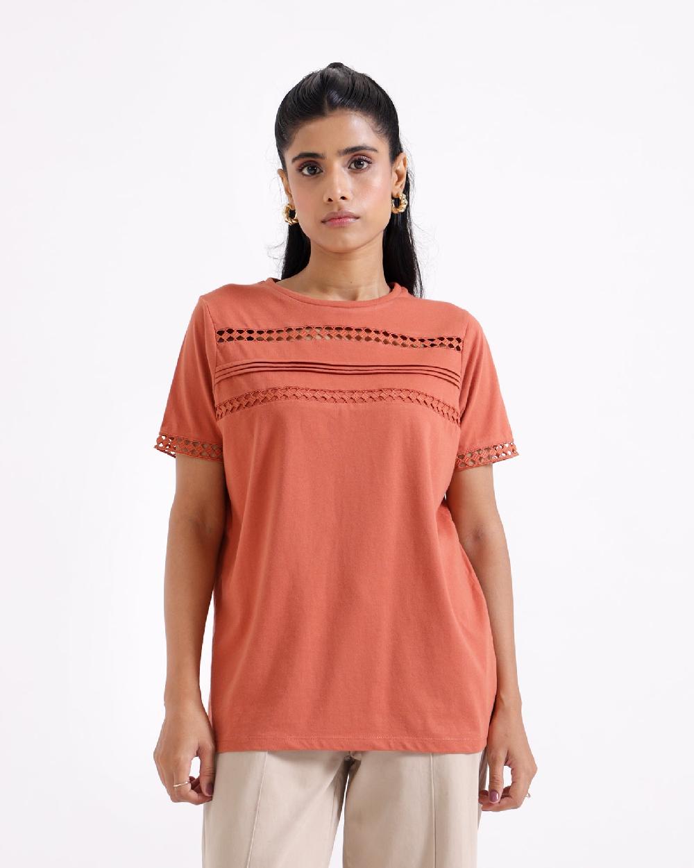 Engine Women Fashion T-Shirt LT4048-00S-RST