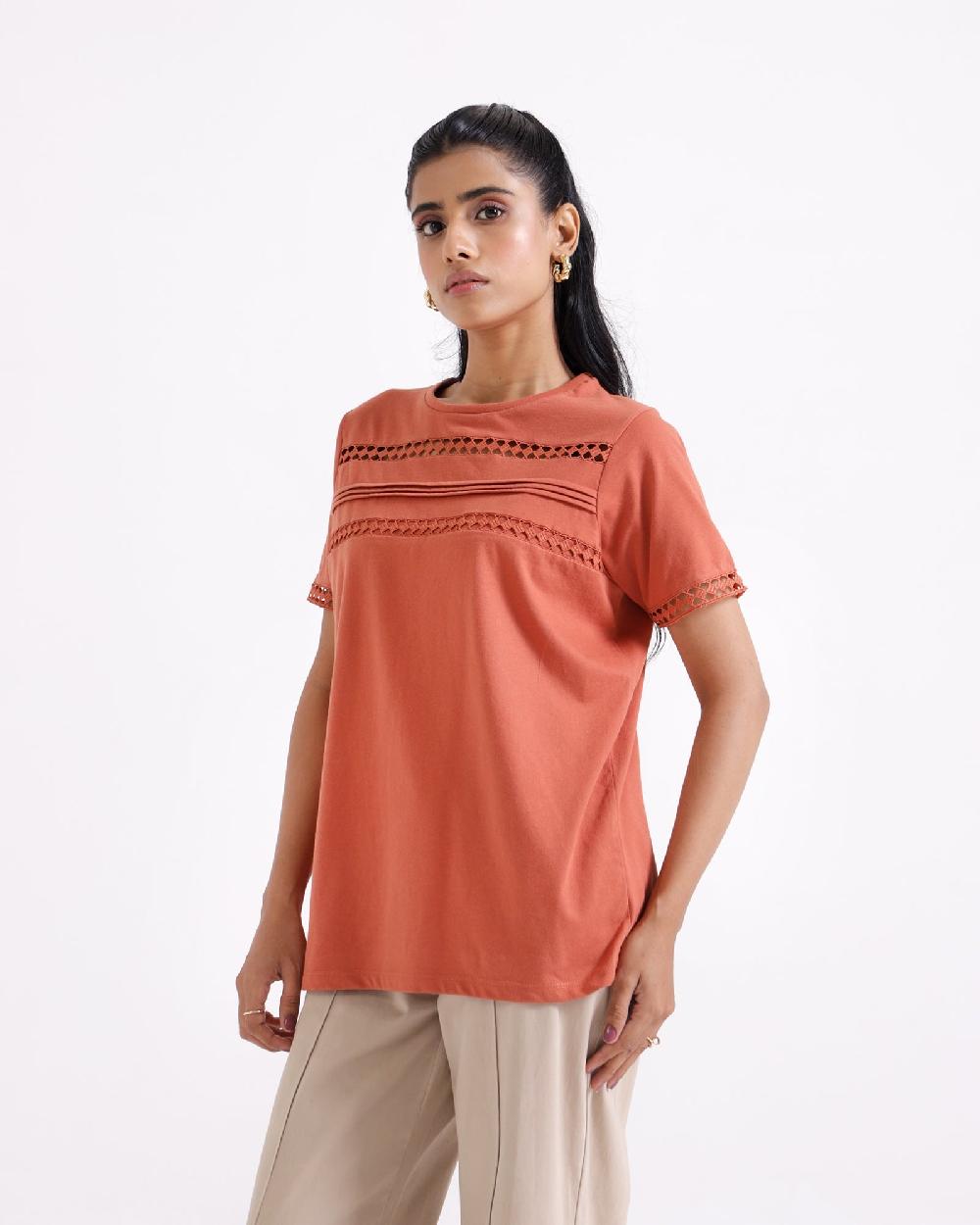 Engine Women Fashion T-Shirt LT4048-00S-RST