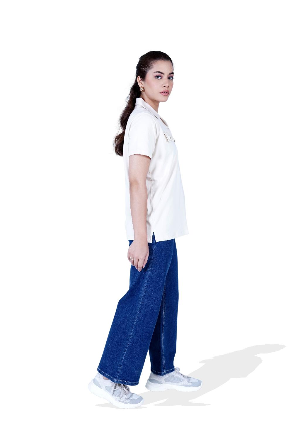 Engine Women Fashion Top LT4028-00S-BGE