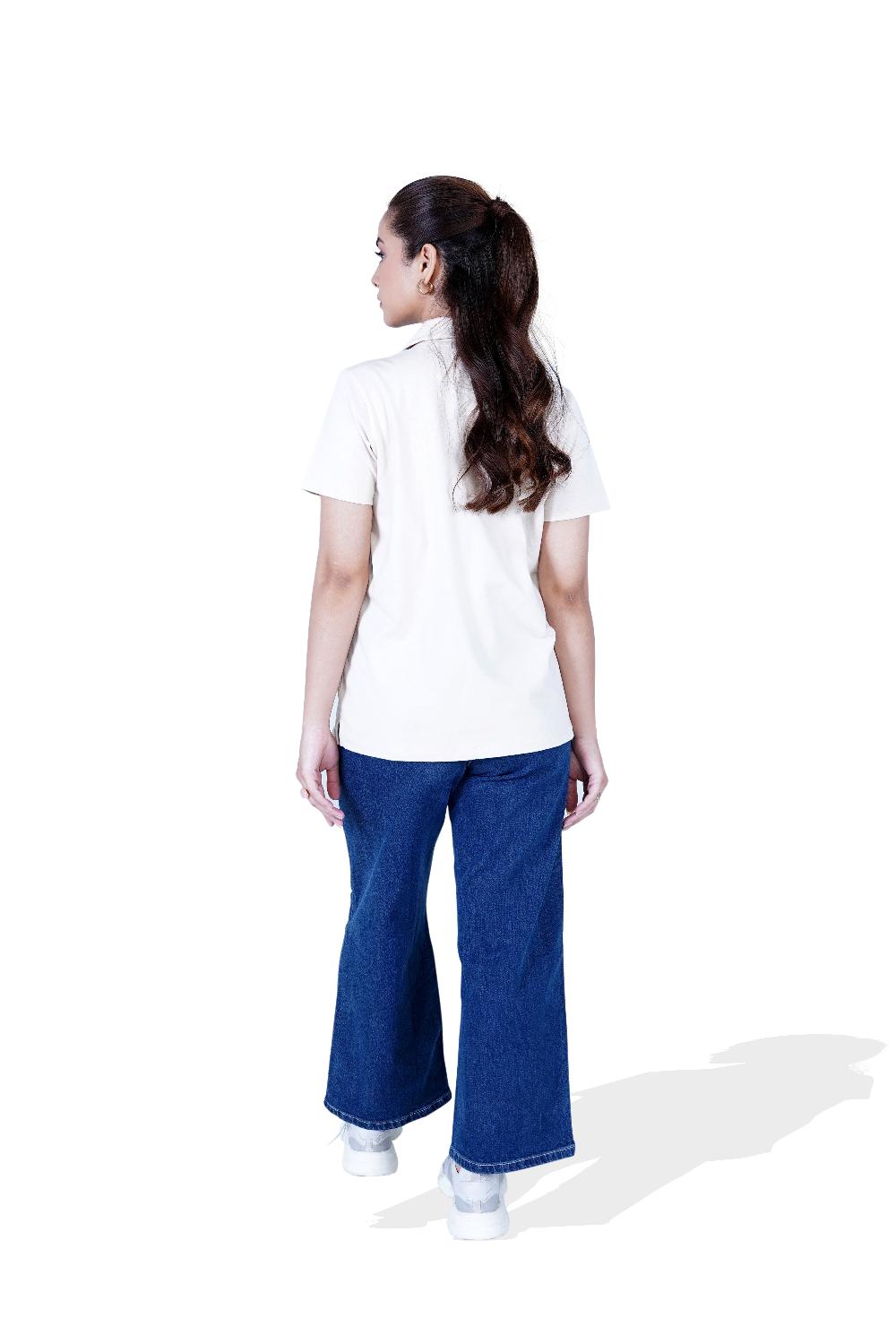 Engine Women Fashion Top LT4028-00S-BGE