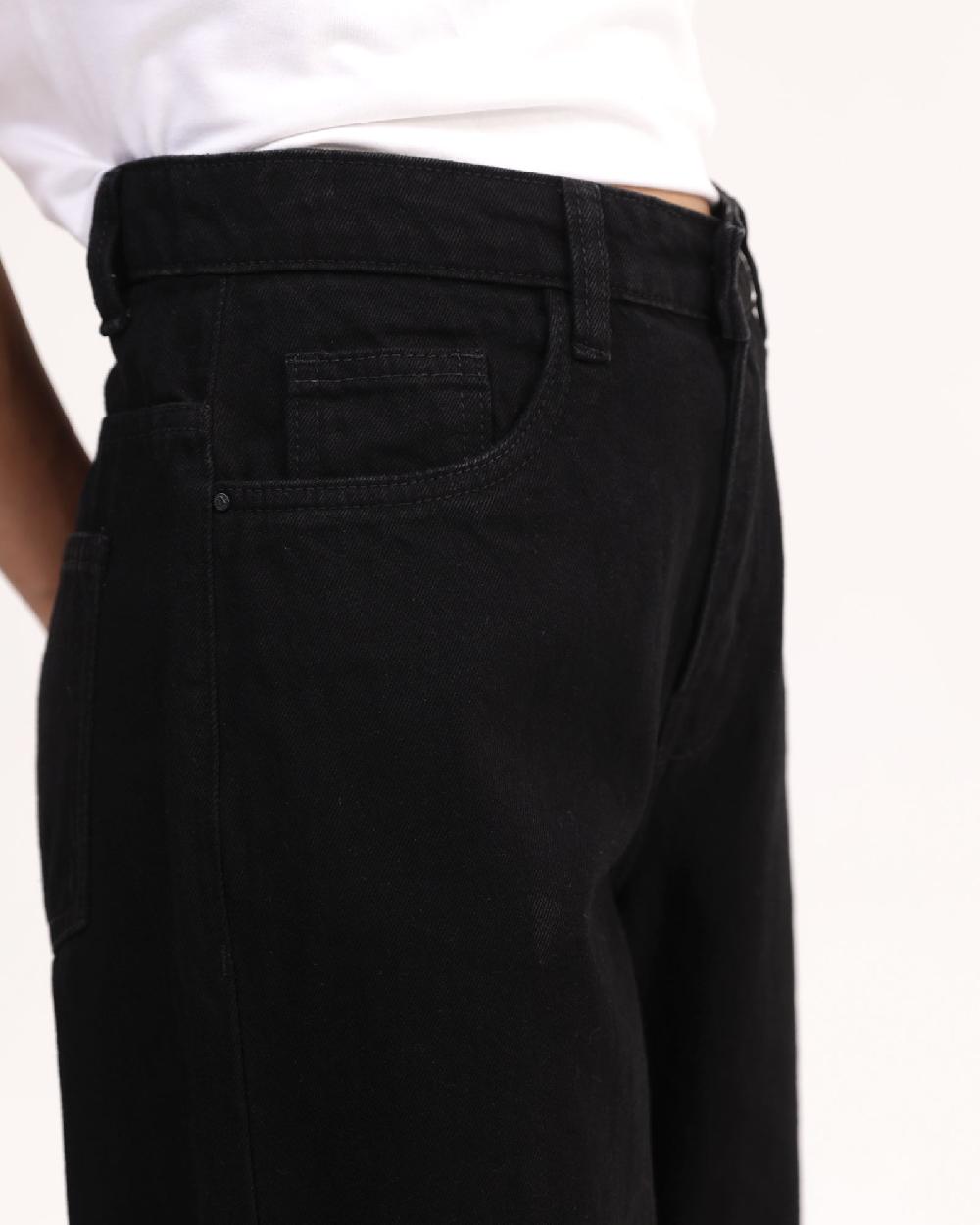 Engine Women Flared Denim FLD084-026-BLK