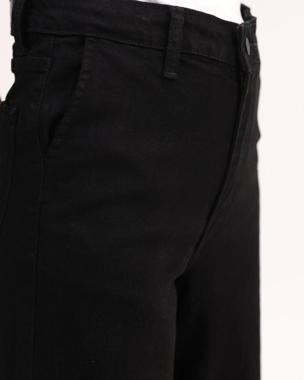 Engine Women Flared Denim LD5003-026-BLK