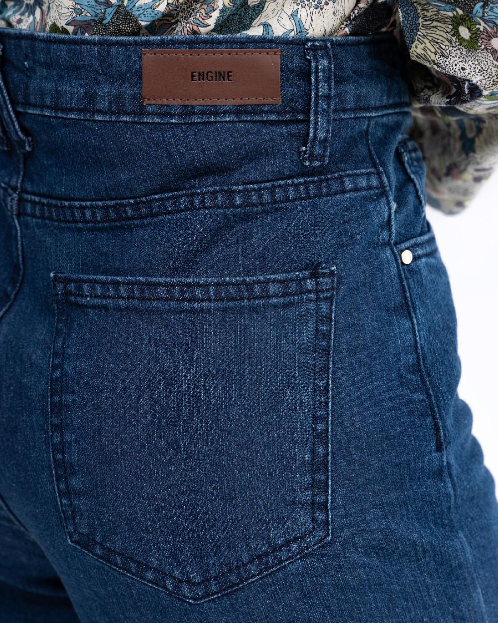 Engine Women Flared Denim LD5004-026-MBL