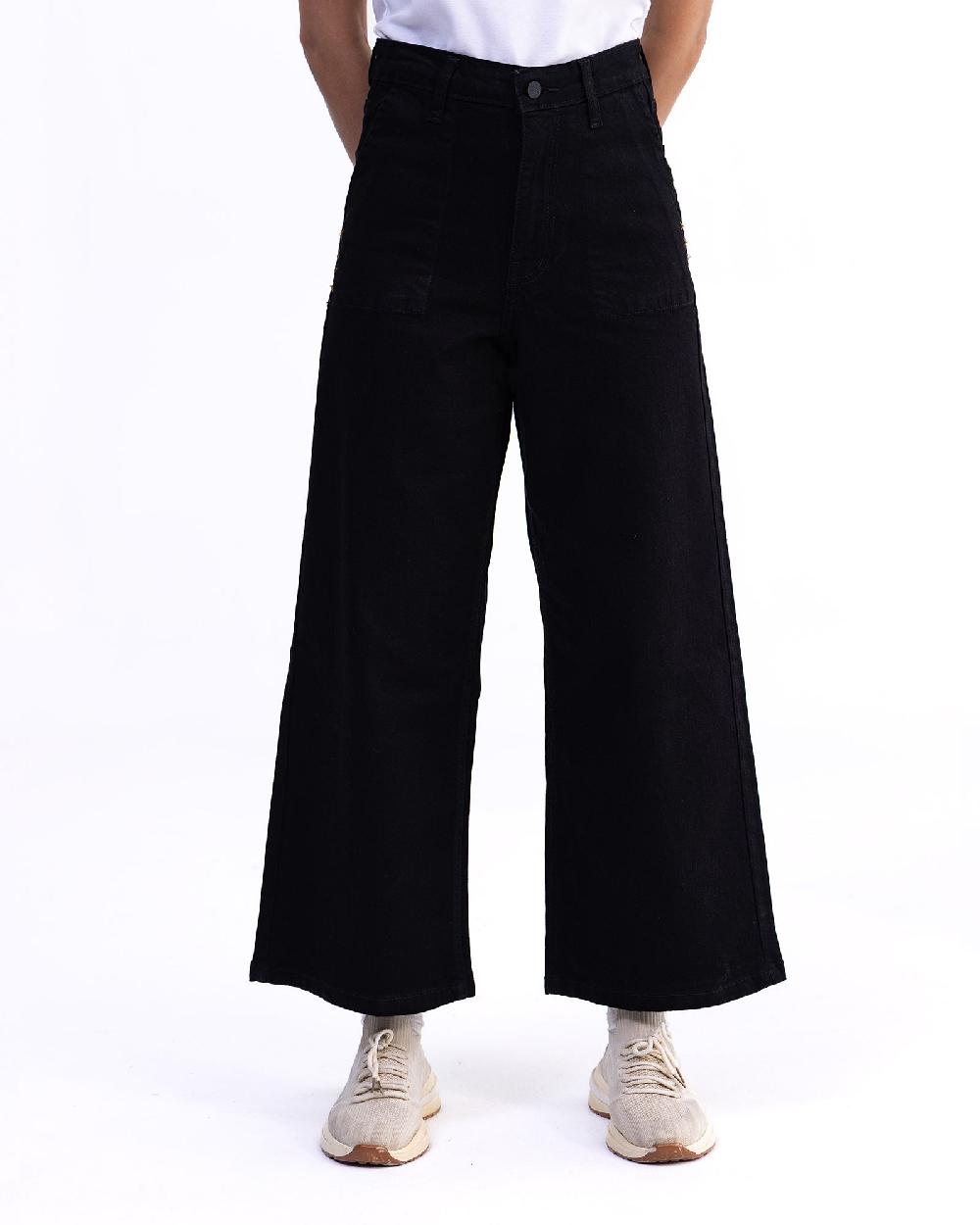 engine Women Flared Denim LD5005-026-BLK