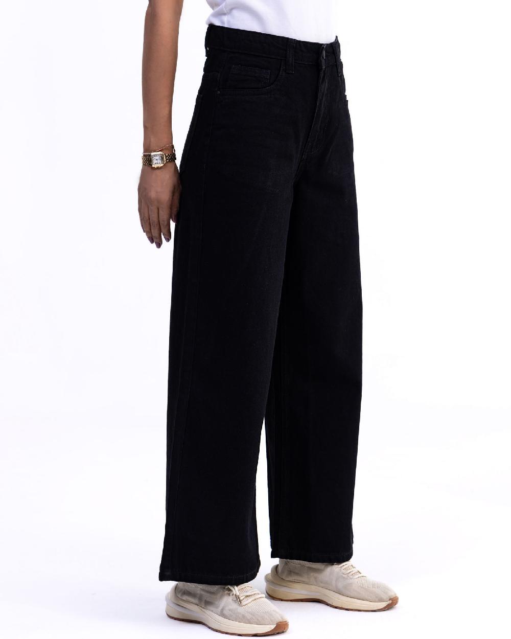 Engine Women Flared Denim LD5006-028-BLK