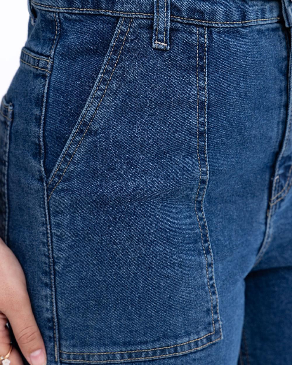 Engine Women Flared Denim LD5009-028-BLU