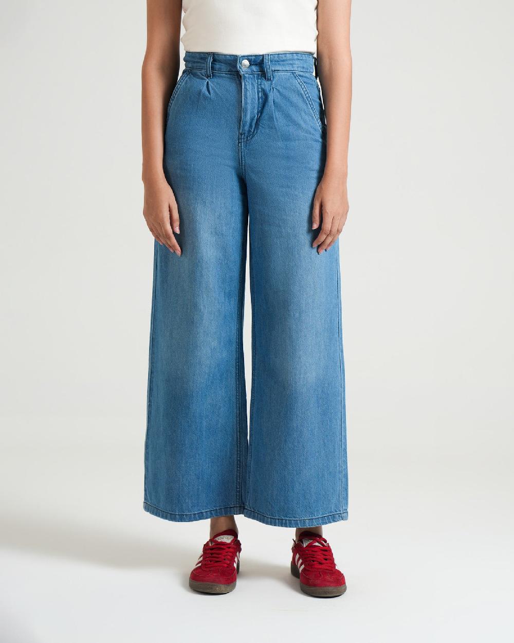 engine Women Flared Denim LD5010-026-LBL