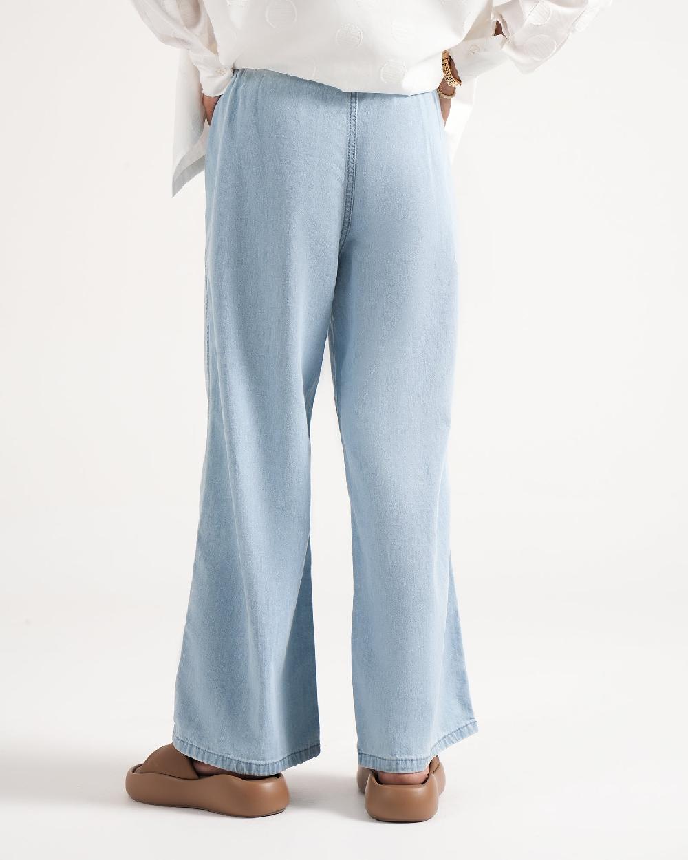 Engine Women Flared Denim LD5013-026-LBL