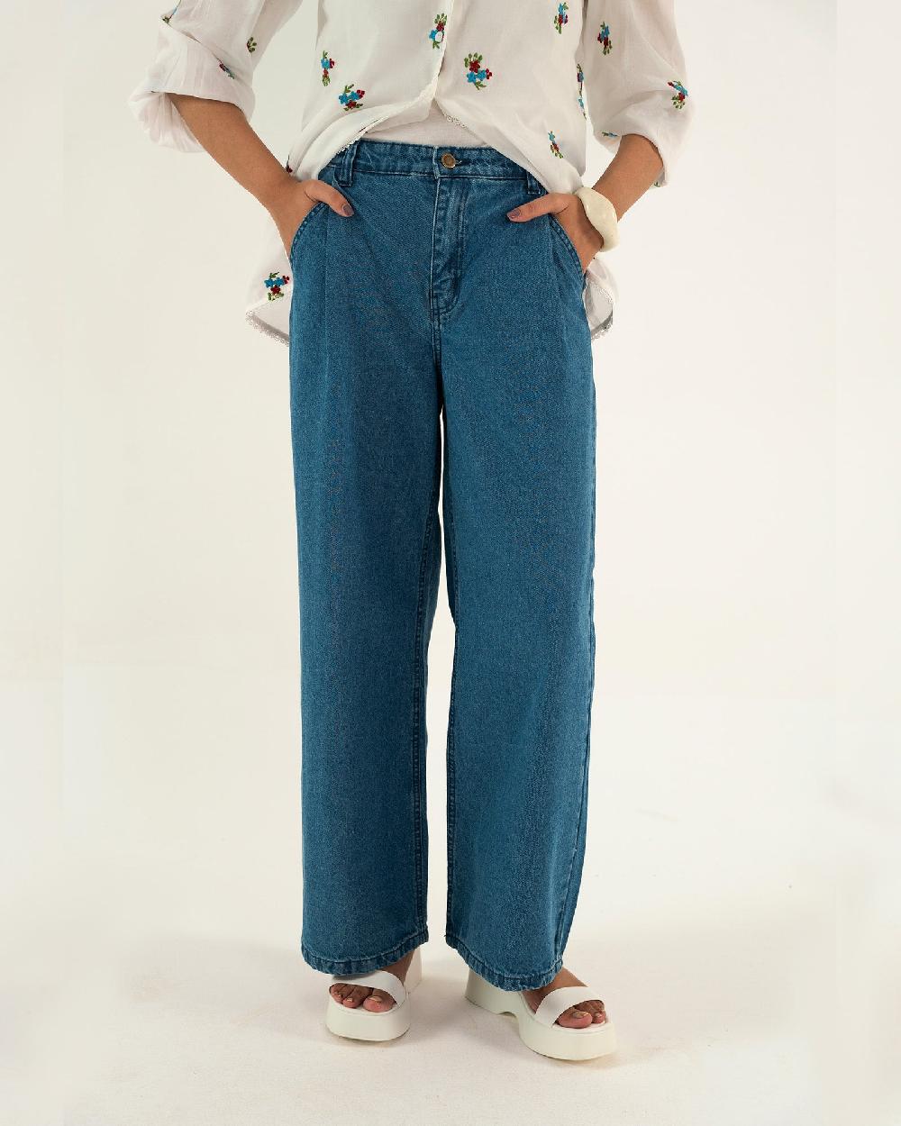 engine Women Flared Denim LD5016-026-DBU