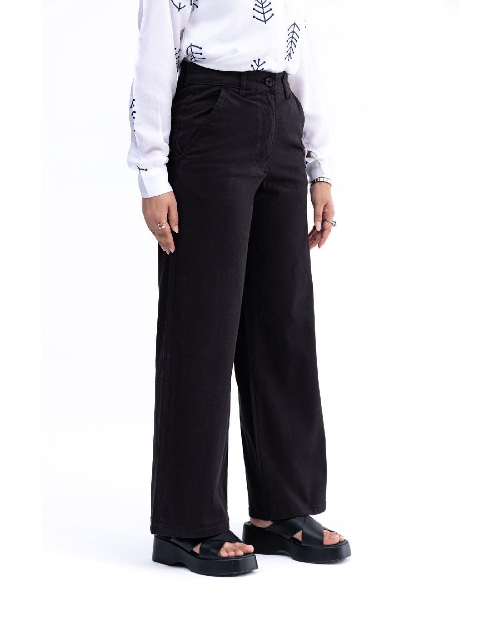 Engine Women Flared Pant LP5001-026-BLK